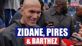 Zidane Barthez amp Pirès au micro de Mehdi [upl. by Aetnahc]