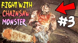 BeastBoyShub VS The Scary ChainSaw Monster Evil Within 3 [upl. by Aihsatsan]