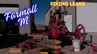 Farmall M Ep5 Fixing Rear Axle Leak [upl. by Brocky399]