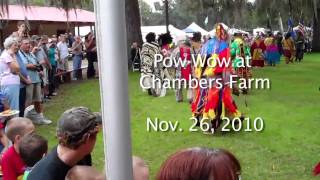 Chambers Farm Family Pow Wow from Nov 26 2010 [upl. by Colner]