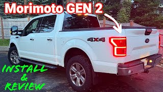 Morimoto XB Tail Lights GEN 2 F150 Install and REVIEW [upl. by Aurelie531]