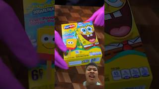 Ice cream spongebob satisfying skittles candy sourskittles spongebob diy food boba duet [upl. by Gnilrits]