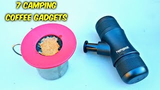 7 Camping Coffee Gadgets put to the Test [upl. by Eidahs667]