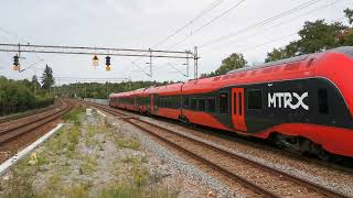 🇸🇪 MTRX Stadler FLIRT X74 EMU 2023 [upl. by Nnylrats]