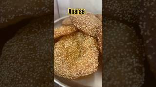 Anarse अनारसे shorts shortsfeed food recipe cookingshorts breakfast trending [upl. by Gaiser]