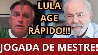 ESTRATÉGIA LULA TOMA ATITUDE IMPORTANTE E MIRA AÇÕES QUE VÃO DERRUBAR BOLSONARO [upl. by Kuo]