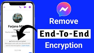 Remove Messenger End to end encryption  Turn off end to end encryption on messenger [upl. by Nymzaj]