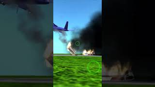 Crashing Plane into Fuel Truck  turbopropflightsimulator flightsimulator shorts [upl. by Schramke]