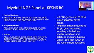 Challenging cases Molecular hematology – Dr Abdullah AlSuwaidan September 1516 2023 [upl. by Schild]