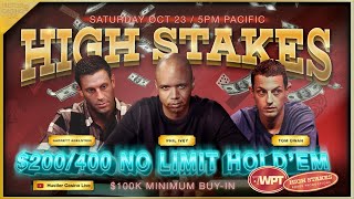 PHIL IVEY TOM DWAN GARRETT ADELSTEIN SUPER HIGH STAKES POKER 200400 [upl. by Satterlee]