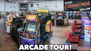 Bishop Cidercade Dallas Arcade Tour [upl. by Nonnairb]