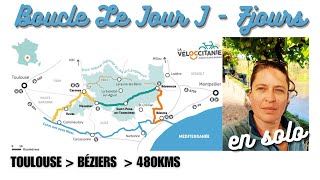 33 Boucle 7jours du côté de Toulouse 490kms [upl. by Nohs]