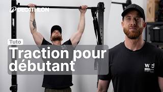 TUTO  Musculation  réussir ses tractions 💪  Decathlon [upl. by Melesa]