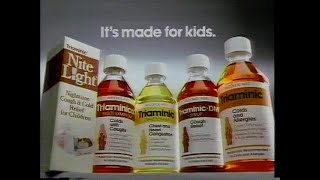 Triaminic Cough Syrup  1990 Commercial [upl. by Nosredneh380]