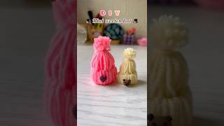 Miniature craft ideas woolencraft diy viralvideo shorts miniature cute art craft [upl. by Ahidam]