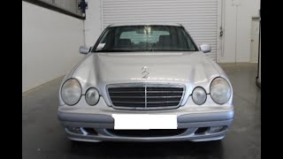 MercedesBenz E200 CDI W210 Classic 2000 Review [upl. by Atsirc]