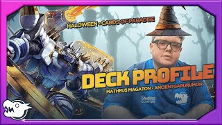 DECK PROFILE  ANCIENT GARURUMON  Halloween Cards Of Paradise  Outubro [upl. by Gapin]