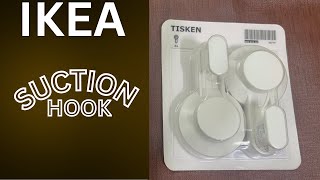 IKEA Tisken Hook with Suction Cup  Multipurpose  Installation amp Removal [upl. by Lorollas861]