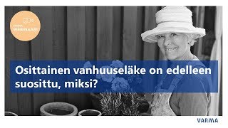 Osittainen vanhuuseläke on edelleen suosittu miksi [upl. by Nayr]