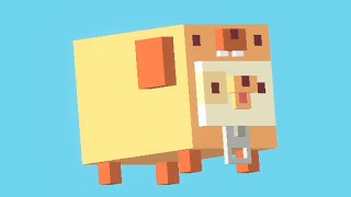 How To Unlock the “WAFFLES” Character In The “FRIENDS OF CROSSY” Area In CROSSY ROAD 🐶 [upl. by Anastos]