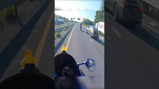 Bikers encounter a driver with road rage 😡 ​⁠​⁠BravoMotoOfficial [upl. by Kelwunn99]