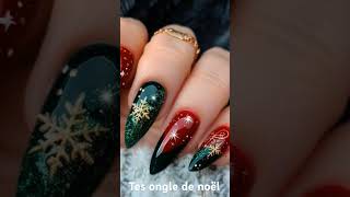 Tes ongle de noel [upl. by Treacy]