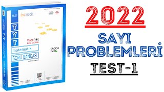 2022345 TYT MATEMATİK  SAYI PROBLEMLERİ TEST1  yks2022 tyt2022 2022tayfa 345 [upl. by Messing]