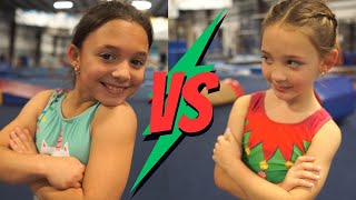 Epic Gymnastics Battle Sister Vs Sister [upl. by Anselma]