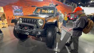 ram 2026 Ram 2500 Power wagon Concept truck  SEMA 2024 Mopar booth  Gladiator high top Concept [upl. by Eseyt]