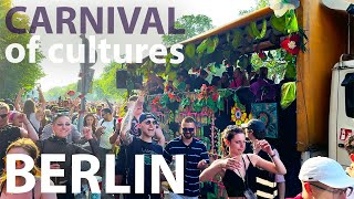 Carnival of Cultures 2023 – BERLIN Germany 4K live 🇩🇪 Techno Platform [upl. by Prosser92]