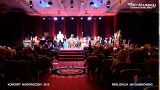 Koncert nowroczny 2015 MCCWoytek Mrozek i orkiestra  quottaniec węgierskiquotBrahmsa [upl. by Darahs]