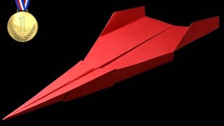 How to make a Paper Plane  World‘s Best Paper Airplane jet  origami paper planes [upl. by Alrick]