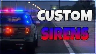 How to install custom sirens into FiveM [upl. by Ruyam306]