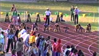 1982 NCAA D2 100 Meter Dash Championship [upl. by Dippold]