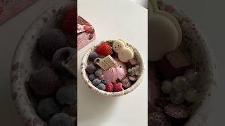 Make yogurt bowl with me asmr food asmrfood satisfying yogurt healthyfood breakfast shorts [upl. by Lyndsie]