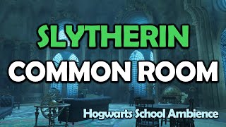 Slytherin Common Room Tour  Elegant and Graceful  Harry Potter Ambience [upl. by Yanrahs]