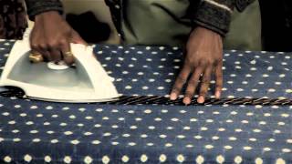 How to Iron a Tie  Menswear Magic [upl. by Abbottson531]