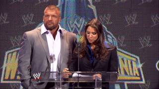 WrestleMania 29 Press Conference [upl. by Ahsenot553]