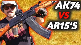 Can an AK74 take on 150 AR15s by itself Sons of liberty Carbine match 2022 [upl. by Aihsel]