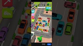 Parking jam car gameplay video level 67gaming gameplay shorts parking shortvideo [upl. by Ruomyes]