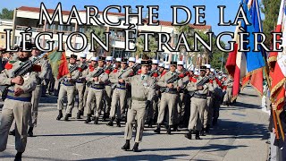 French March Marche de la Légion Étrangère  March of the Foreign Legion [upl. by Rehptosirhc]