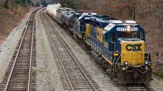 Locals Meets and Rail Trains on the Bruceton Subdivision [upl. by Worra]