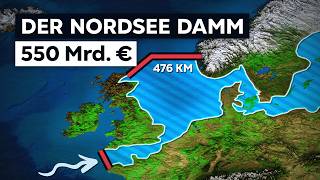 Der verrückte Plan für einen 600 km NordseeDamm [upl. by Atirac406]