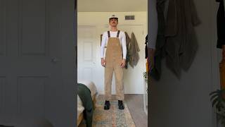 Carhartt Overalls Fit mensfashion easyoutfits fashion thriftedoutfits [upl. by Eggleston]