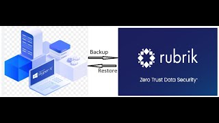 HyperV Backup Protection in Rubrik Rubrick Backup and RSCRubrik Security Cloud [upl. by Darcey501]