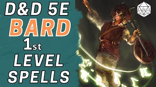 Complete Guide to Bard First Level Spells  DampD 5e [upl. by Anattar]