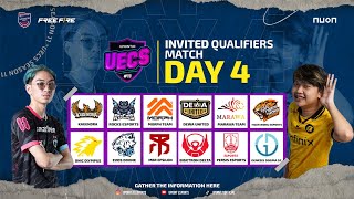 🔴 LIVE INVITED QUALIFIER MATCH DAY 4  UECS SEASON 11 [upl. by Franklin]