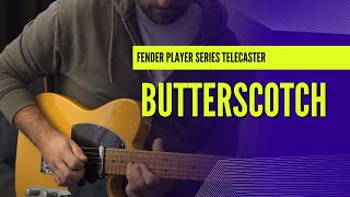 Fender Player Series Butterscotch Telecaster [upl. by Chernow]