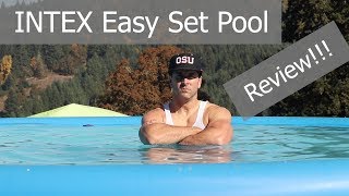 INTEX Pools 18 x 48quot Real World Full Summer Review [upl. by Frerichs]