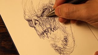 Sketching with Ballpoint Pen Drawing Tips and Tricks for Beginners [upl. by Noxas88]